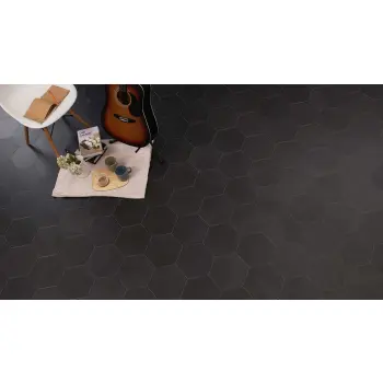 Panele winylowe Green-Flor True Hive GTH-201 CONCRETE CHARCOAL GREY - Panele heksagon